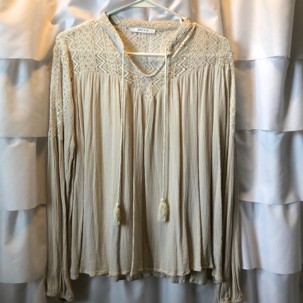 Boho lace top